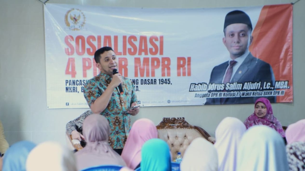 Habib Idrus Dorong Penguatan Nilai Kebangsaan di Kalangan Generasi Muda Lewat Sosialisasi Empat Pilar