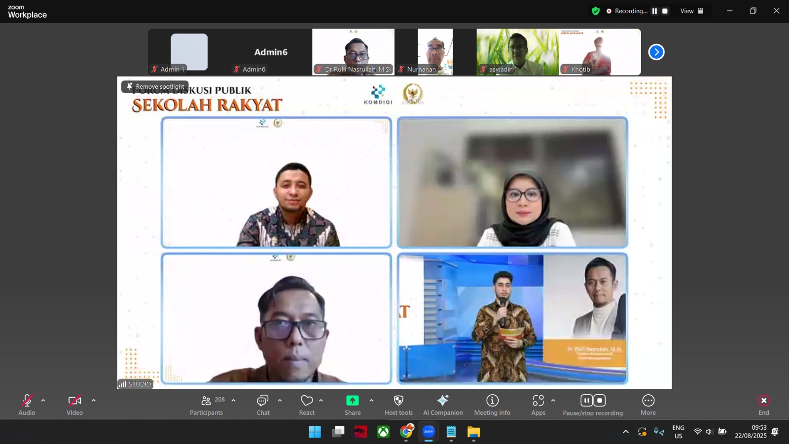 Kawal Sekolah Rakyat, Habib Idrus Ajak Masyarakat Bergandengan Tangan untuk Pendidikan Merata