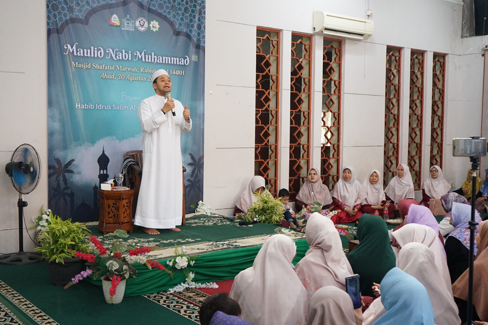Habib Idrus Salim Aljufri Ajak Jemaah Peringatan Maulid Nabi Teladani Kesederhanaan Rasulullah